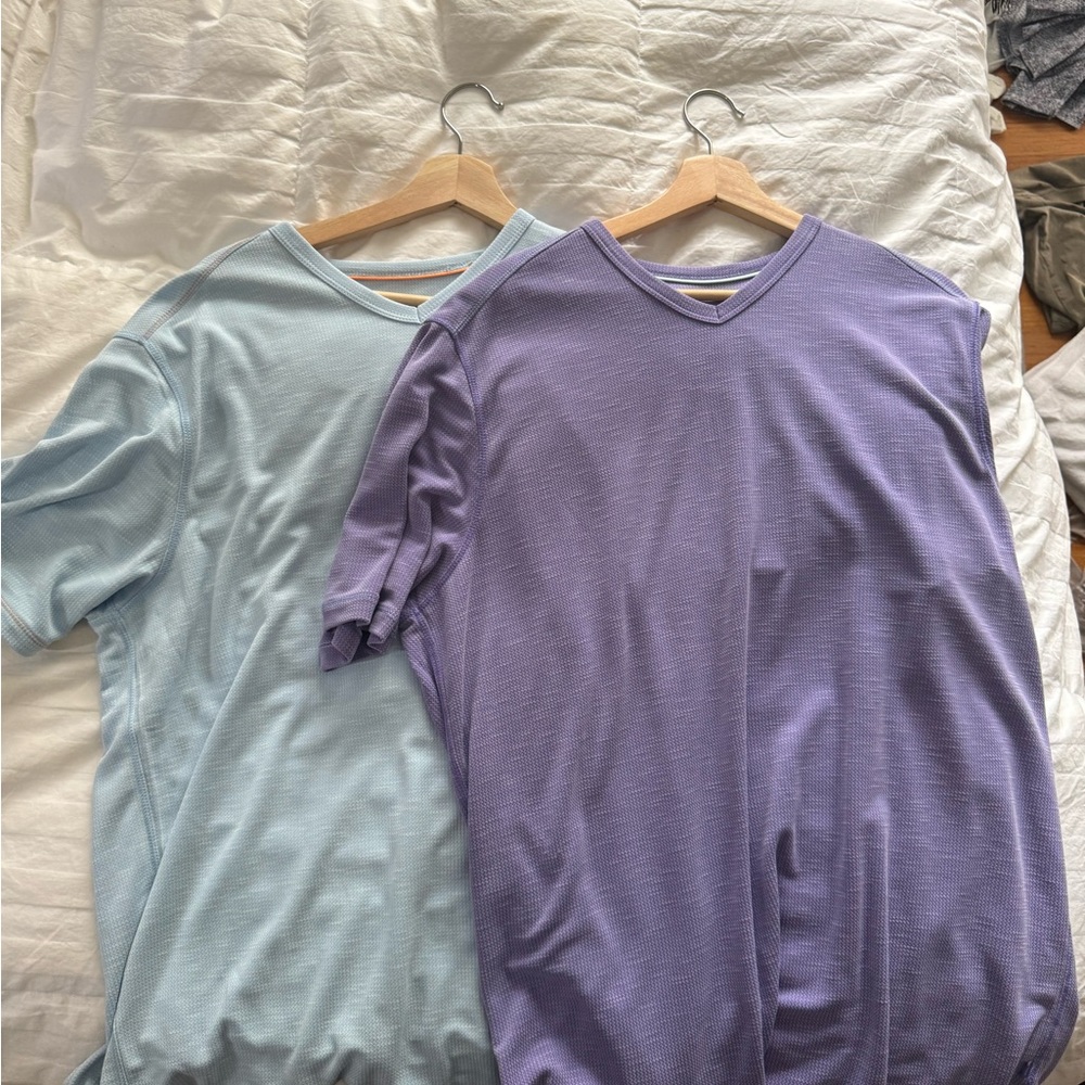 Tommy Bahama Purple IslandZone Shirt